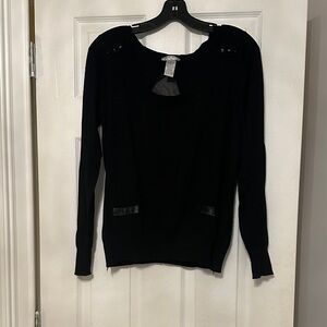 Alberto Makali Black Crew Neck Sweater